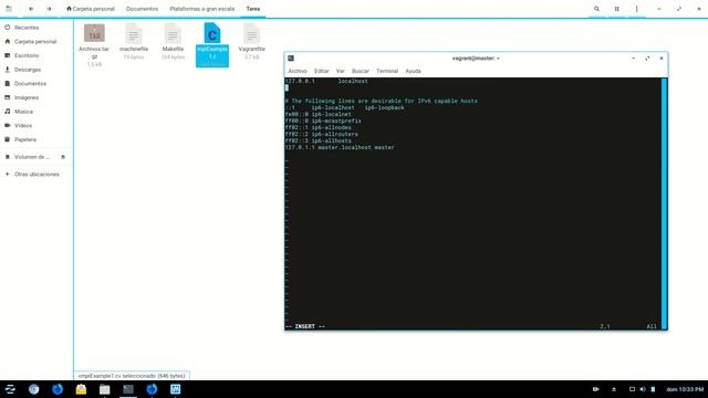 Despliegue de cluster con los servicios de red NFS, HAProxy y OpenMPI смотреть онлайн