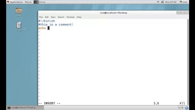 How to write A First Script program in redhat 7 смотреть онлайн
