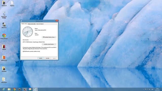 Como Cambiar Fecha y Hora Videotutorial Windows 8 2019 смотреть онлайн