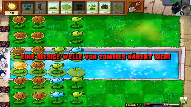 Pflanzen Gegen Zombies #2.15 - Es Gibt Häbbchen [Gaudi/Linux/Gesicht]