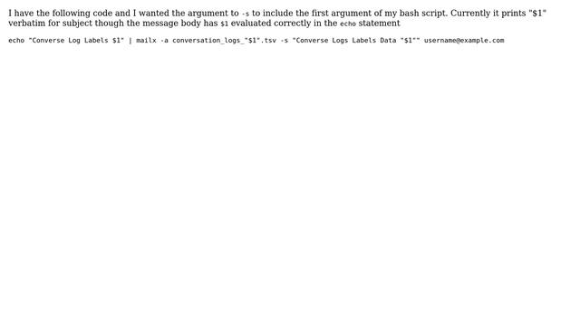 Unix & Linux: How do I pass a script argument to a pipelined argument? смотреть онлайн