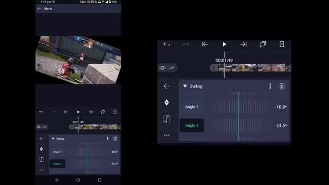 How To Create Swing Animation Effect Like 777 On Android || Montage Tutorial Hindi. смотреть онлайн