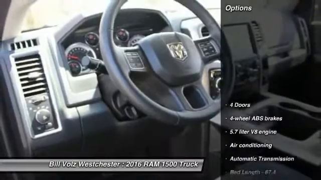 2016 RAM 1500 Cortlandt Manor NY P0401 смотреть онлайн