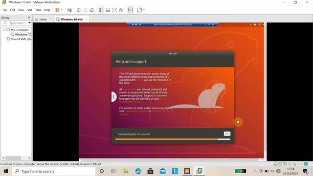 Instance pada Microsoft Hyper-V, Installasi Linux Ubuntu Server pada Instance yang telah dibuat смотреть онлайн