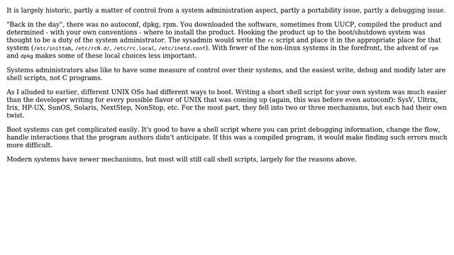 Unix & Linux: Why is bash used in boot scripts? (3 Solutions!!) смотреть онлайн
