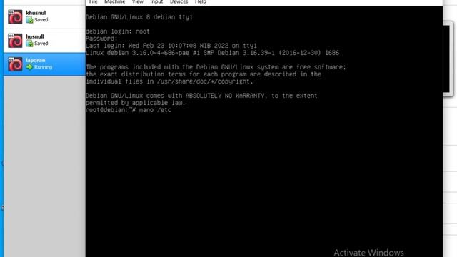 KONFIGURASI ROUTING DAN DEBIAN смотреть онлайн