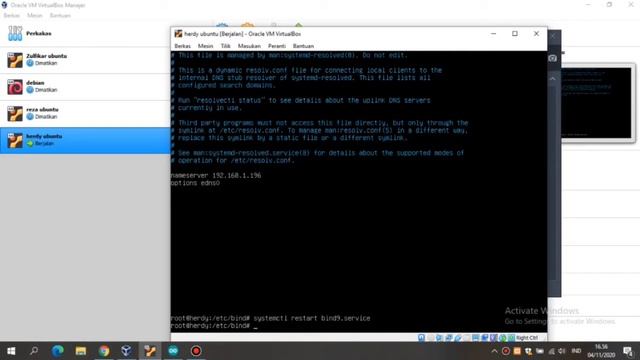 SETTING DNS SERVER MELALUI LINUX UBUNTU смотреть онлайн