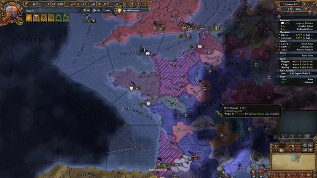 EU4 England Into Great Britain (on Linux)  Part 1