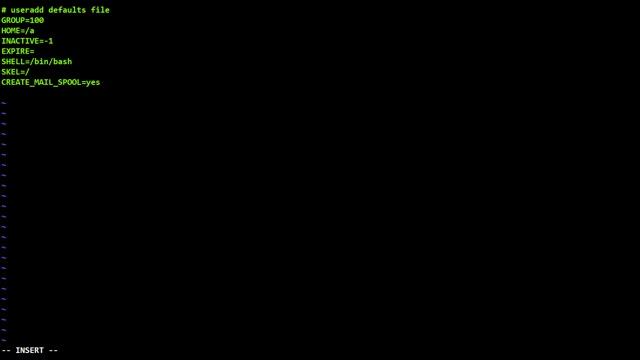 Linux 10 useradd -D command смотреть онлайн