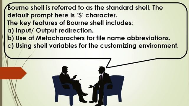 Describe key features of Bourne shell смотреть онлайн