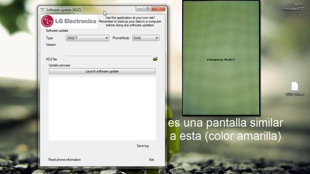 como instalar firmware de LG C660H (optimus pro) смотреть онлайн