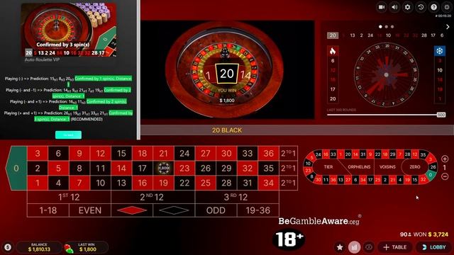 High Stakes at Auto Roulette VIP with my Roulette system смотреть онлайн