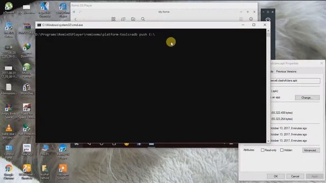 Tutorial|Copy Files from Host Pc to RemixOsPlayer| смотреть онлайн