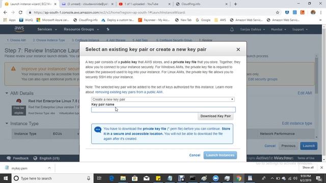 Lecture 4 Launch First EC2 Instance With Redhat Linux In AWS | WhatsAPP No- 8817442344 смотреть онлайн