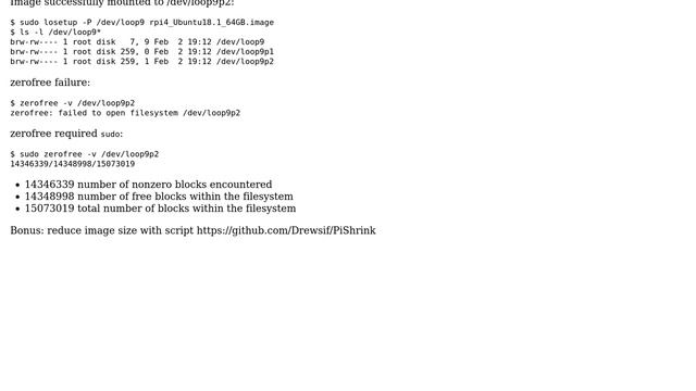 Unix & Linux: Can the zerofree process be performed on SD-Card image file? смотреть онлайн