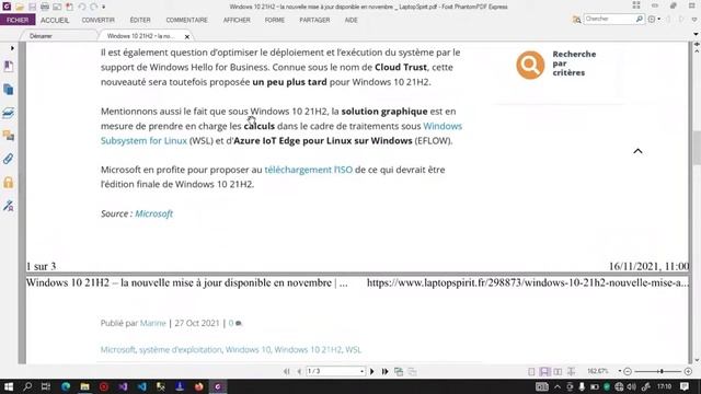 WINDOWS 10 21H2 - Quoi de Neuf ? - REQIMA смотреть онлайн