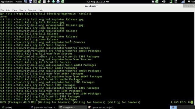 How to Upgrade kali Linux 1.0 to Kali linux 2.0 смотреть онлайн