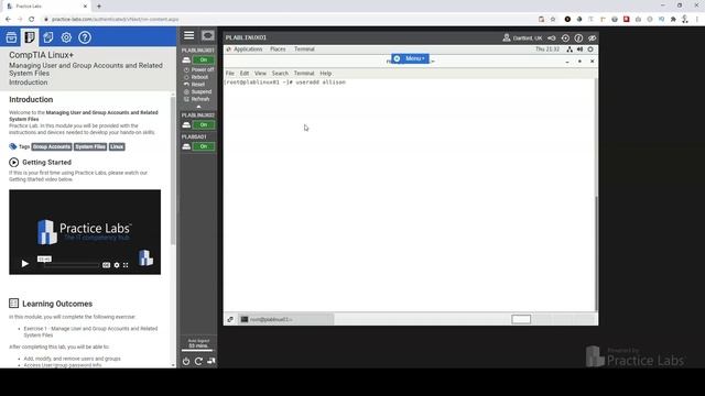 Linux Creating Users and Groups Demo смотреть онлайн