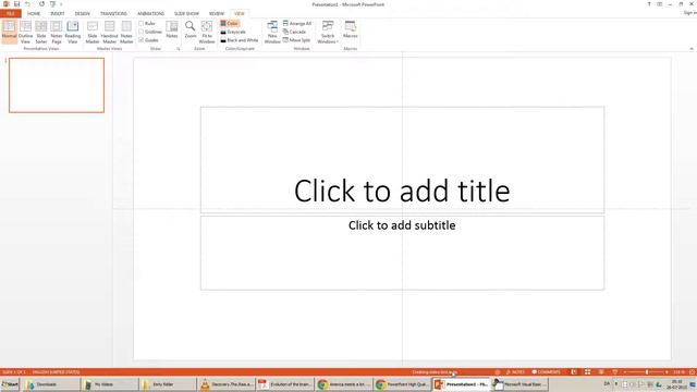 Powerpoint 2013 - save as a video 1080p to 4K смотреть онлайн