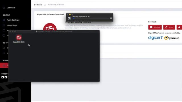 Program Installation on Mac OS - HyperBIM.com смотреть онлайн