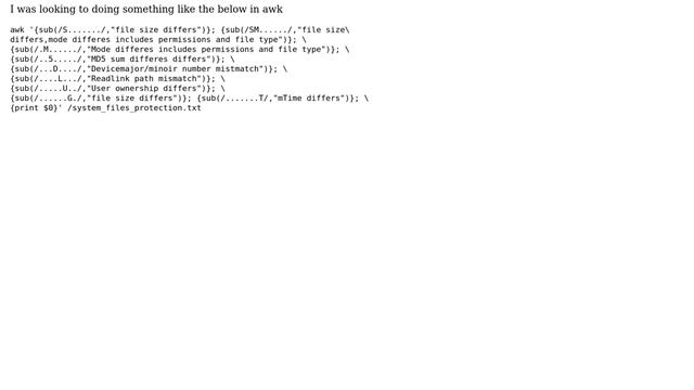 Unix & Linux: Best way to substitute text смотреть онлайн