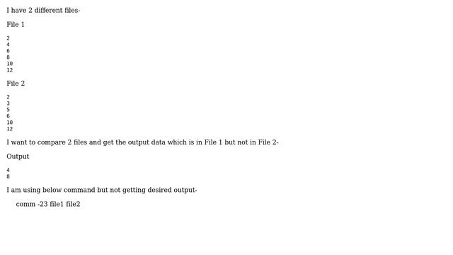 Unix & Linux: Comparing Data between 2 different files in Unix (2 Solutions!!) смотреть онлайн