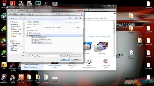How to change windows sound [changed my logon for example] смотреть онлайн