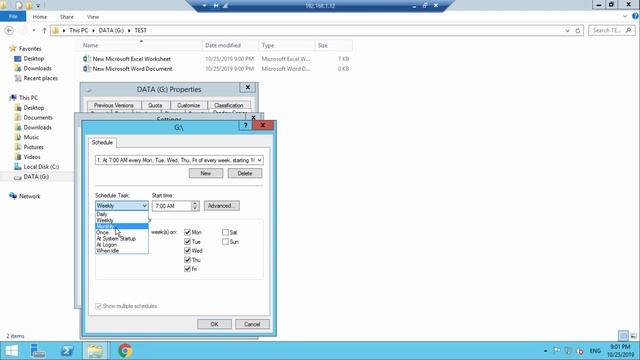 How to set shadow copies on File Server смотреть онлайн
