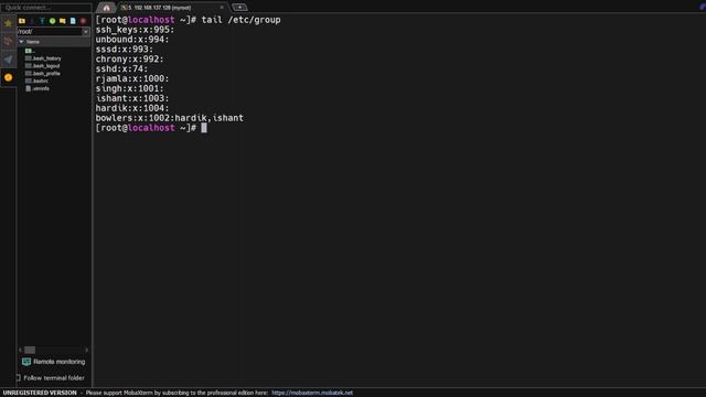Groups in Linux смотреть онлайн