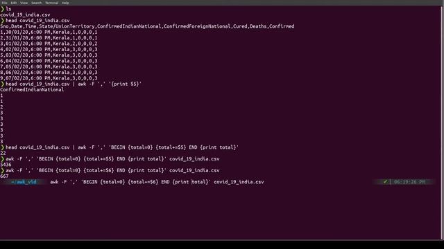 Awk | A Programming Language for data extraction and manipulation | Linux Help - Hindi [Tutorial] смотреть онлайн