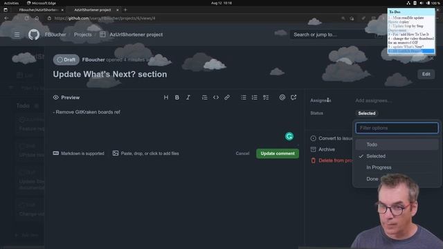 Stream 180 - Focus Frank, focus - time to update the doc for AzUrlShortener смотреть онлайн