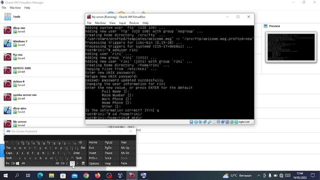Konfigurasi Ftp Server Menggunakan Debian 8 смотреть онлайн