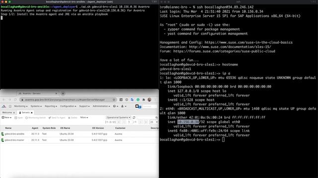 Avantra automated agent deployment and registration via Ansible смотреть онлайн