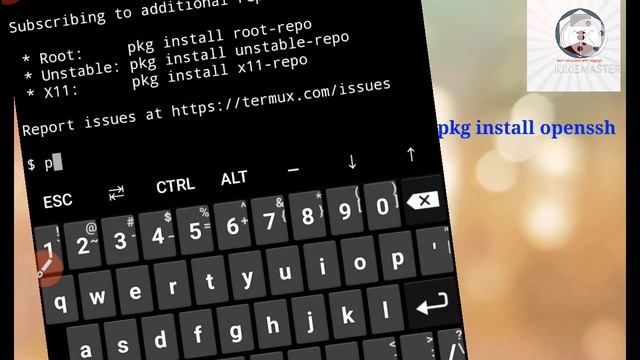TERMUX INSTALLING OPENSSH part-5 смотреть онлайн