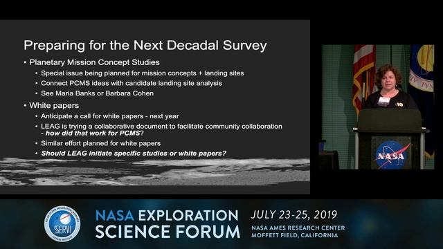 NASA Exploration Science Forum 2019 - LEAG Town Hall смотреть онлайн