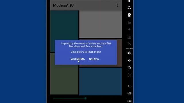 1. Modern Art UI - Google Nexus 4 API 21 смотреть онлайн