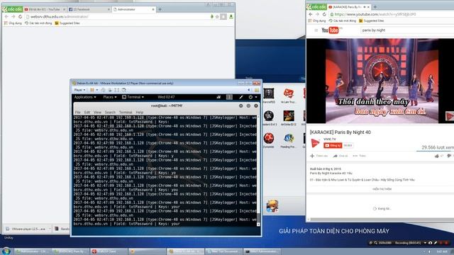 How to pwned DHDT Admin's credential using --jskeylogger of mitmf [succesed] смотреть онлайн