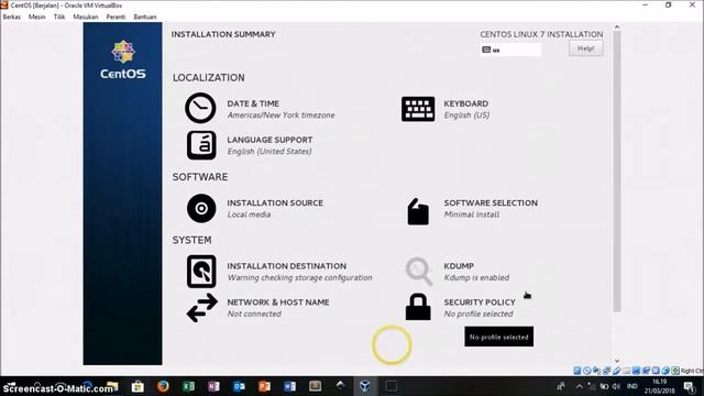 Tutorial Install CentOS di Virtual Box смотреть онлайн