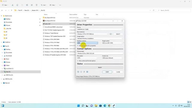Cara Membuat Flashdisk Windows 10 MBR Menggunakan Rufus смотреть онлайн