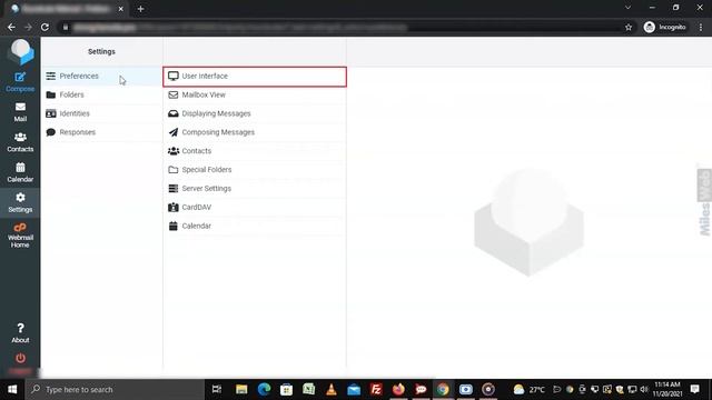 How To Change The User Interface Of Roundcube Webmail? | MilesWeb