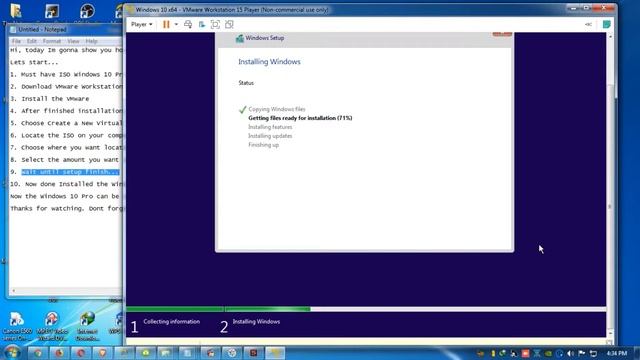 How To Install Windows 10 Pro On VMware Workstation Player 2019 (Full Guide) смотреть онлайн