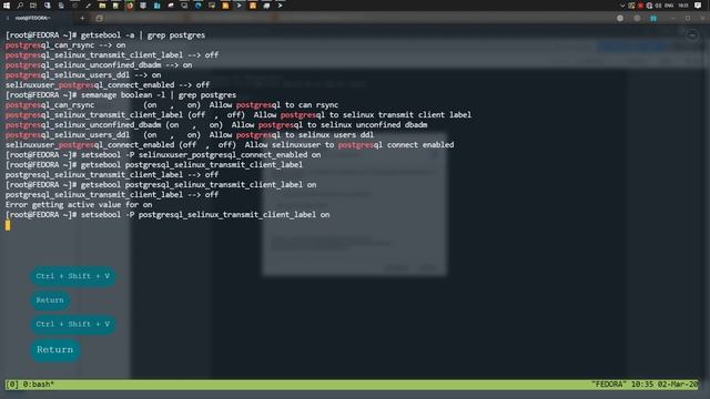 LFCS | Boolean Values | Fedora 31 Server смотреть онлайн