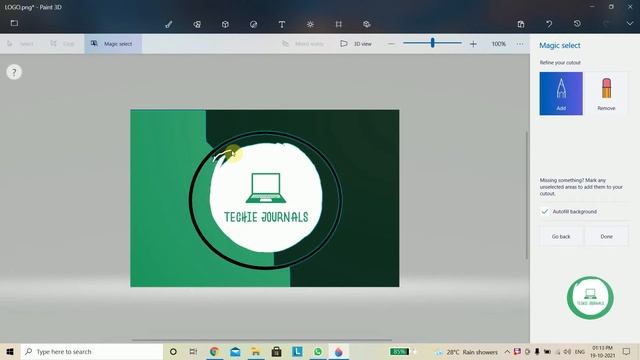 Crop Images in a Circle Shape with Paint 3D | All Versions I How to Crop Image in Circle in Paint 3 смотреть онлайн