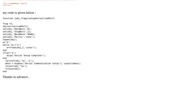 Unix & Linux: Serial Port not found by MATLAB to communicate with Arduino смотреть онлайн