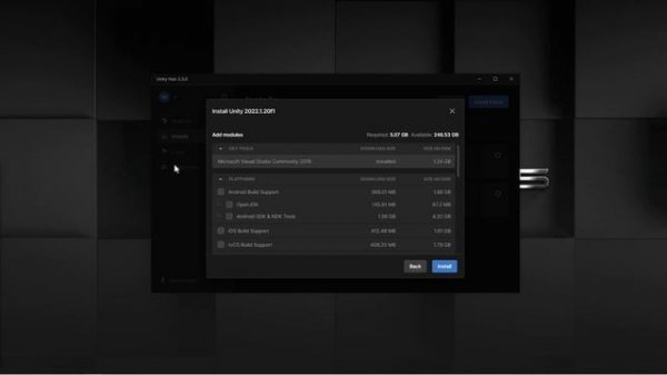 Unity (1.1) - Installation & Unity Hub