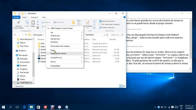 Como poner grandes los iconos de windows 10 (Con programa) смотреть онлайн