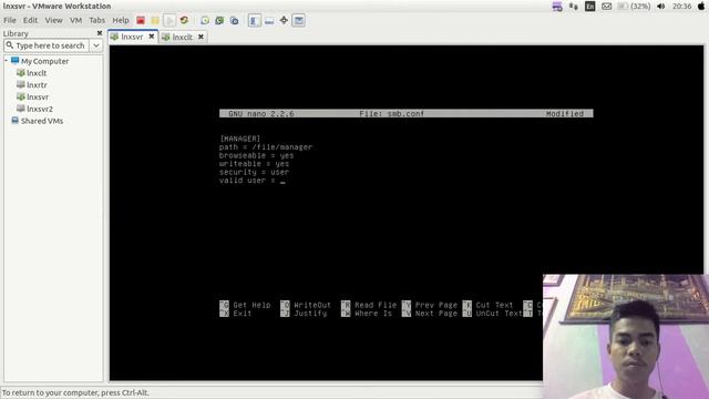 Simple Configuration Samba Server on debian 7.8 смотреть онлайн