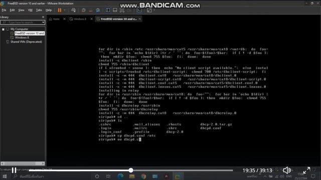 การติดตั้ง Freebsd , DHCP และ NAT смотреть онлайн
