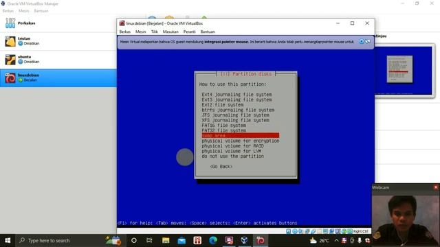 Cara install Linux debian pada virtualbox смотреть онлайн