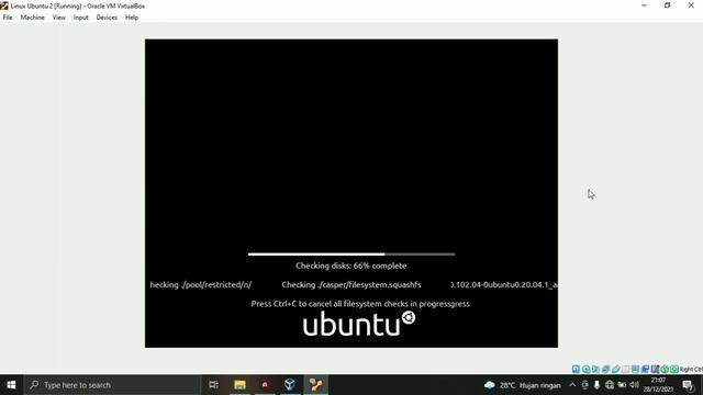 Installasi Linux Ubuntu Versi 20.04 Menggunakan Aplikasi Virtual Box Versi 6.1.30 смотреть онлайн